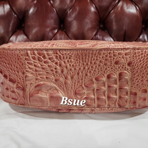 ❣️ Brahmin Sandshell Melbourne Amira Bag RARE HTF...Beautiful - Picture 6 of 8